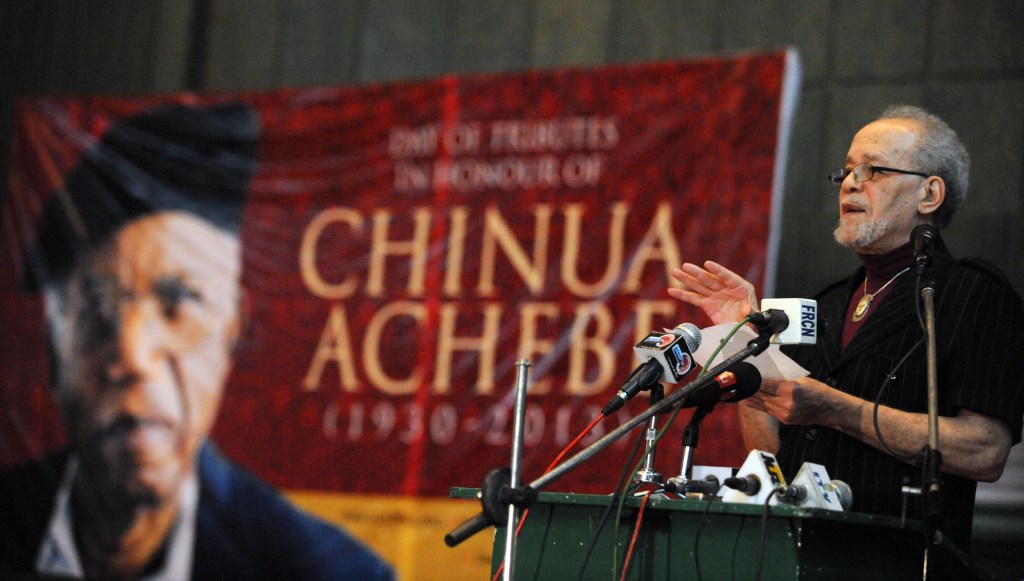 NIGERIA-LITERATURE-BOOK-CULTURE-ACHEBE-FUNERAL