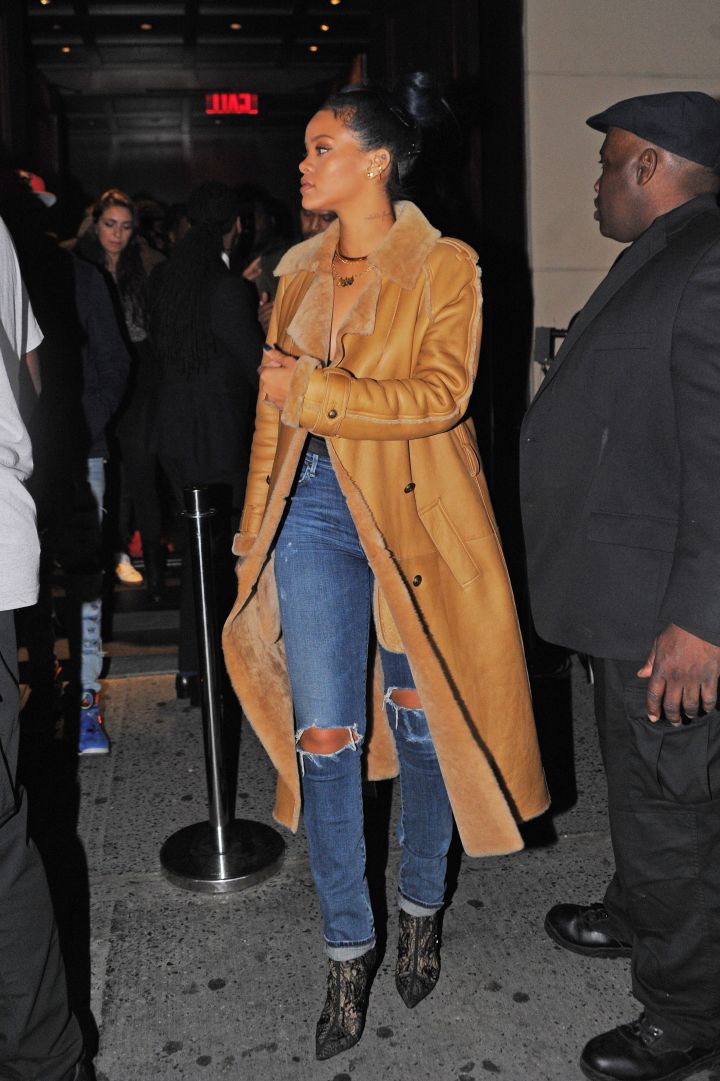 Rihanna Goes Casual