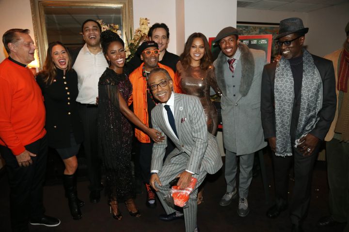 Anthony Chisholm, Kissk, Nick Cannon, Tonya Lewis Lee, Director Spike Lee, Satchel Lee, La La Anthony, Carmelo Anthony & Cassandra Freeman