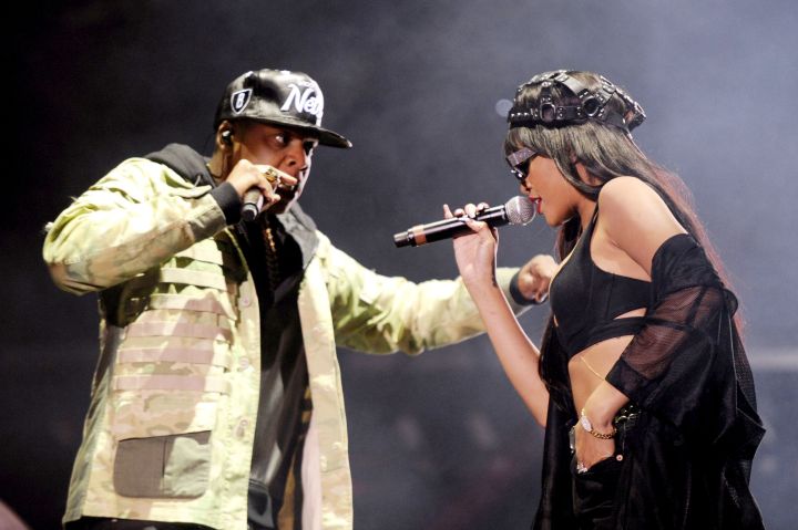 Jay-Z and Rihanna