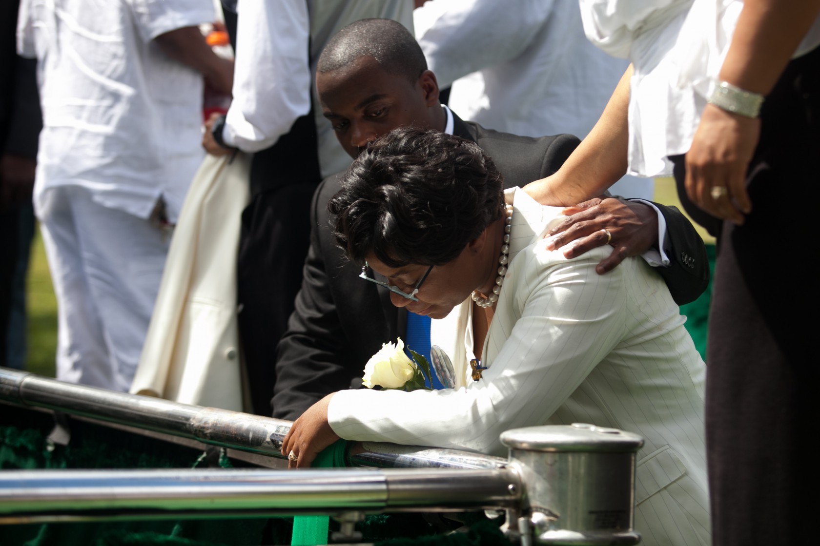 Mourners Attend Wake And Funeral For Sandra Bland In Illinois