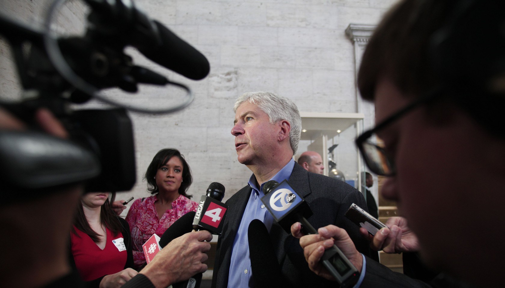 Detroit Institute Of The Arts Holds News Conference Detailing Emergency Manager Kevyn Orr's Grand Bargain Plan