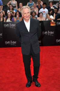 Alan Rickman arrives for the North Ameri