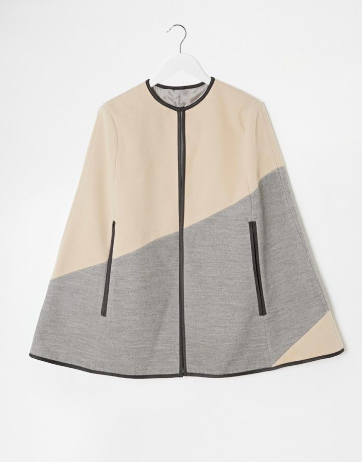 Try a cape coat.