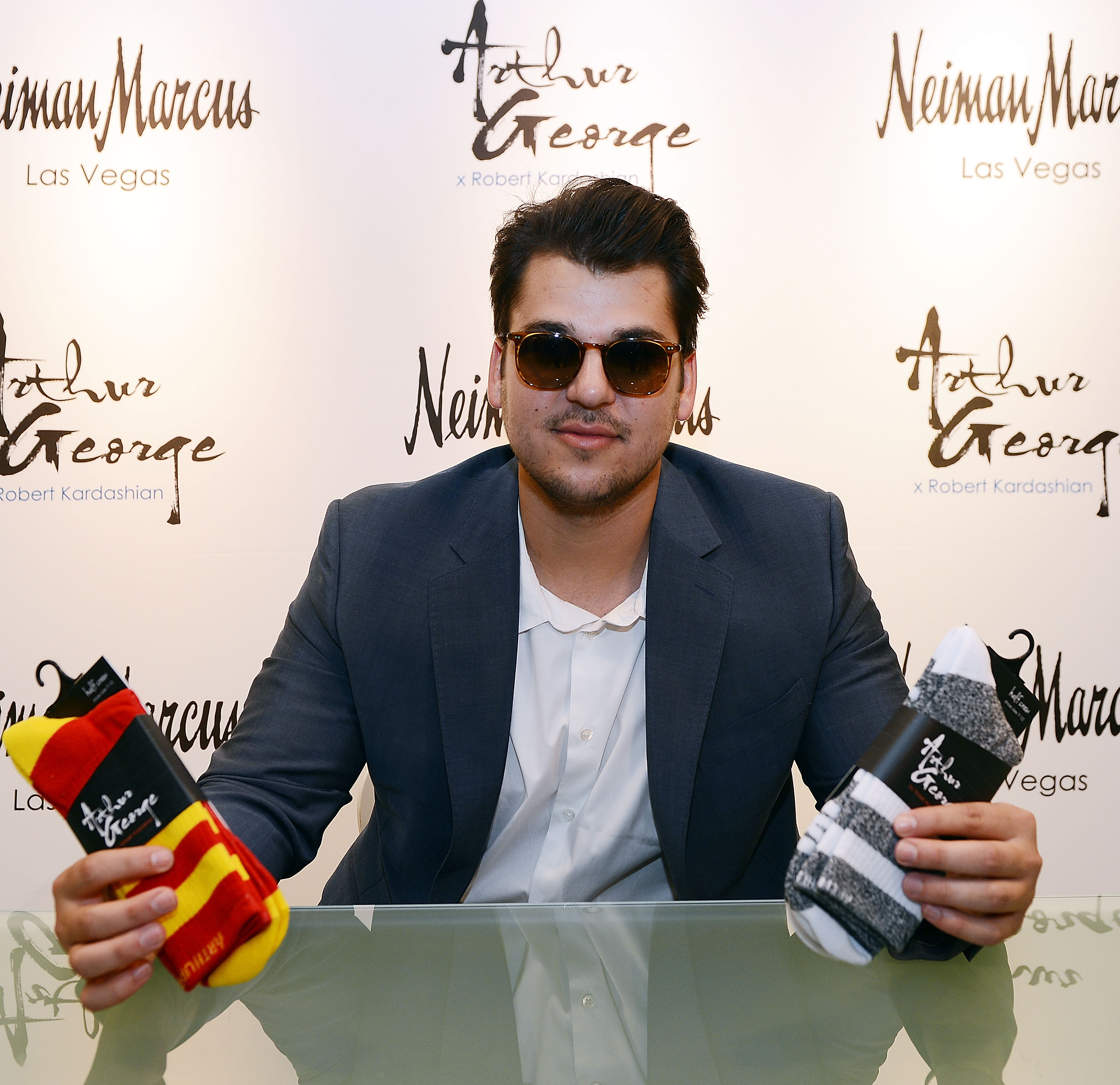 Rob Kardashian Unveils New Collection At Neiman Marcus