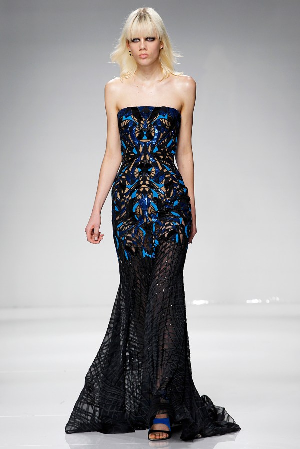 Versace : Runway - Paris Fashion Week - Haute Couture Spring Summer 2016