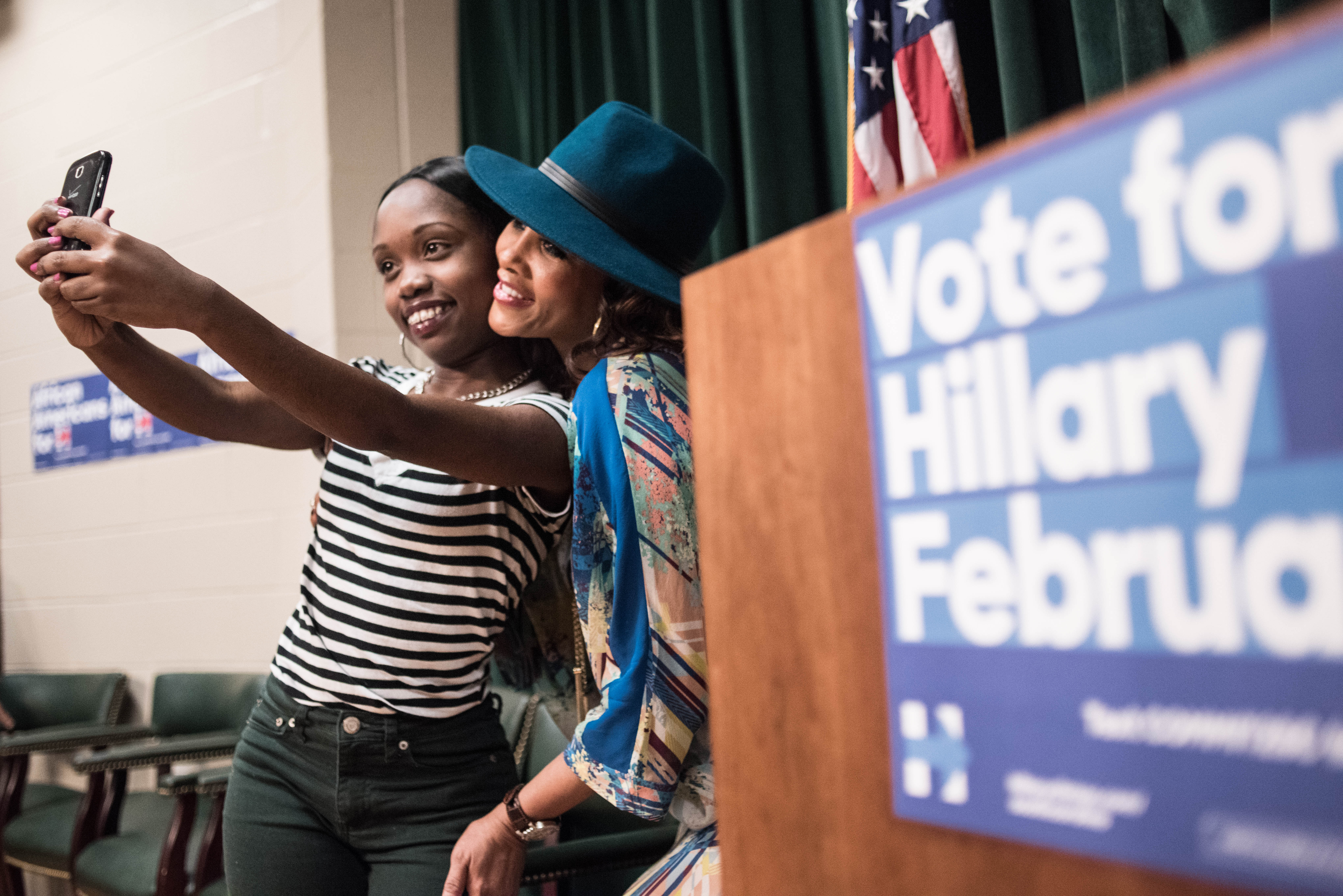 Celebrities Campaign for Hillary Clinton in SC