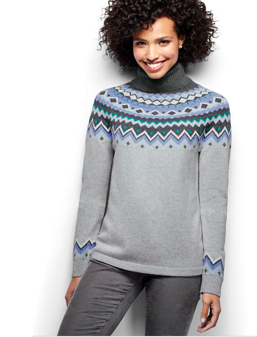 Fair Isle Turtleneck