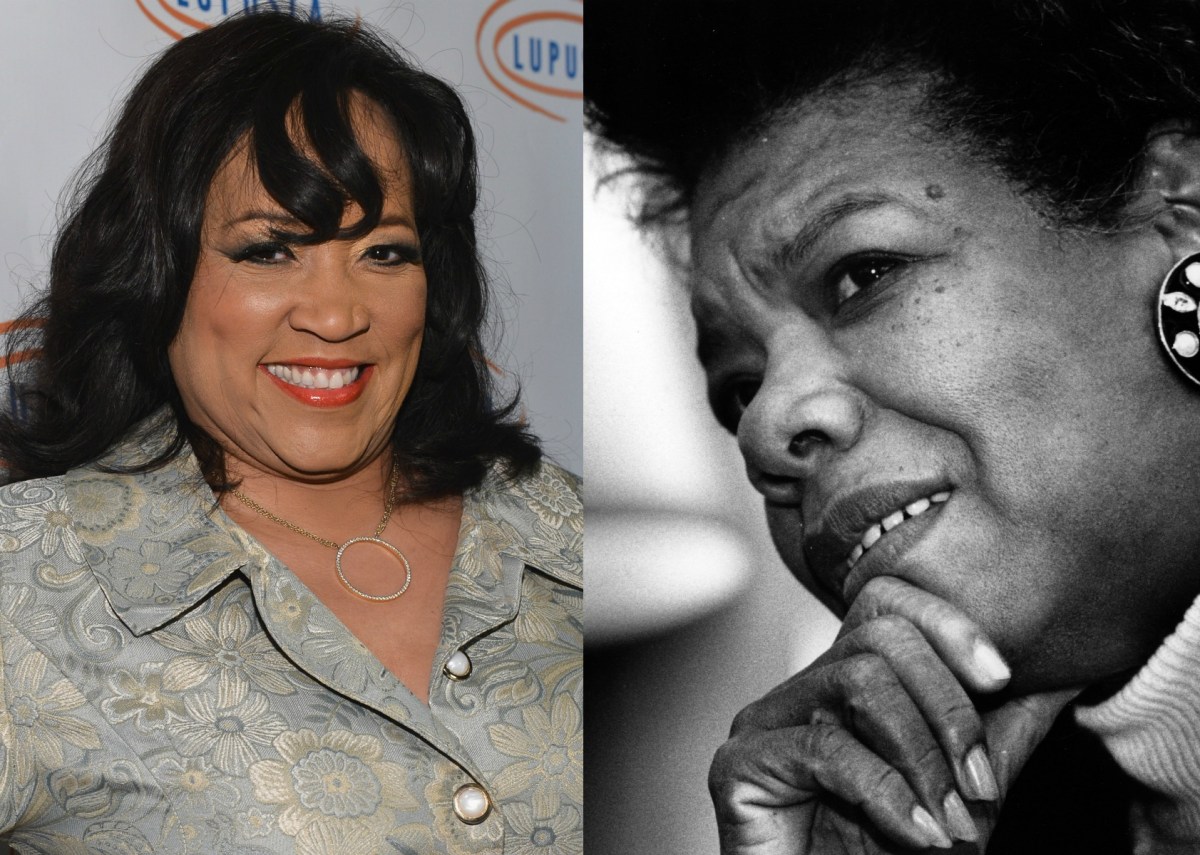 Jackee Harry/ Maya Angelou