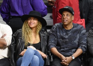 Celebrities At The Los Angeles Clippers Game