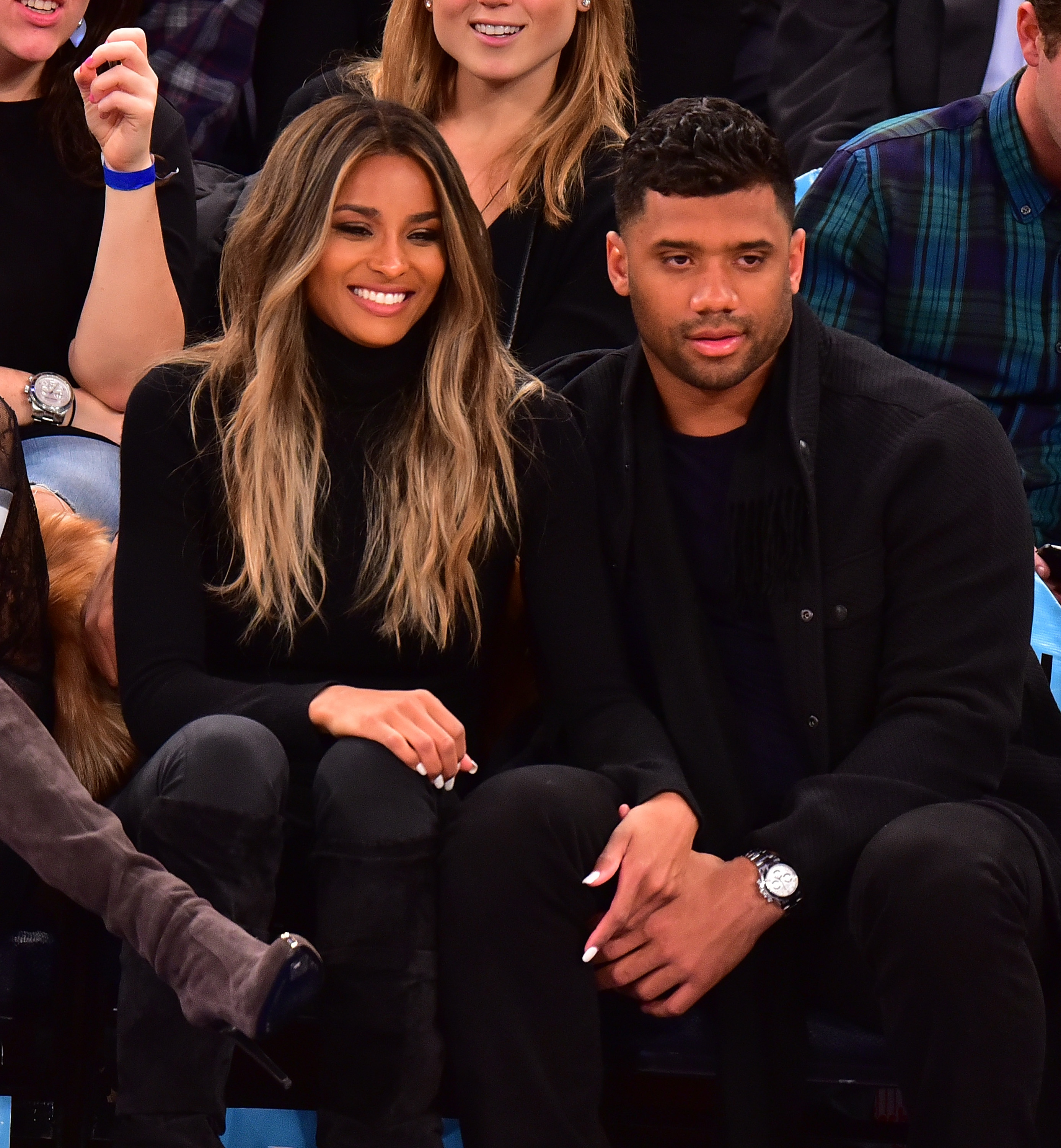 Celebrities Attend The Washington Wizards Vs New York Knicks Game - February 09, 2016