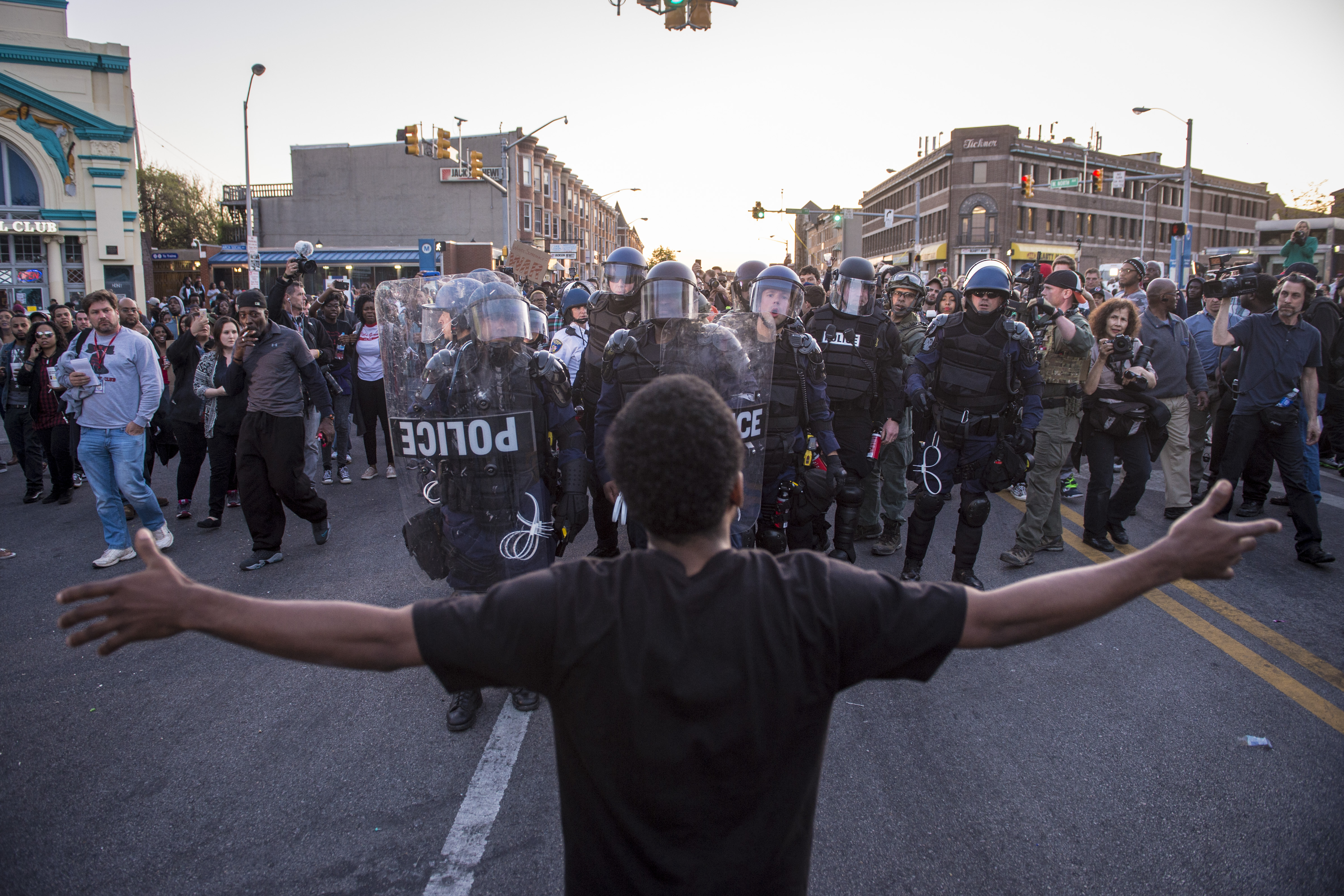 Freddie Gray Protestors