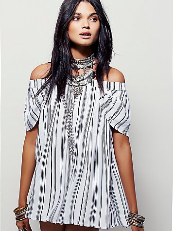 No: Bodycon, Yes: Off Shoulder Dress