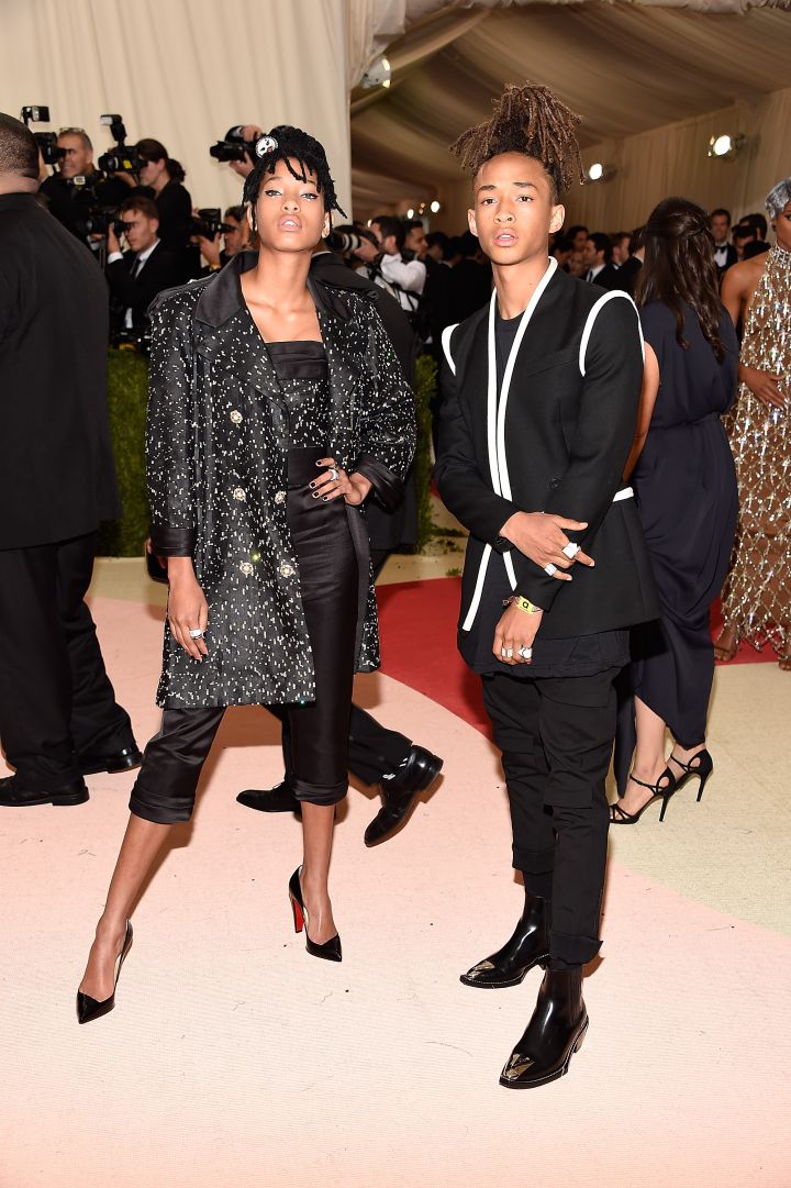 Willow and Jaden Smith