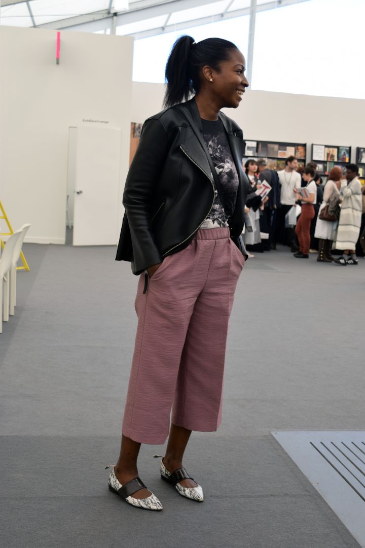 Coolin’ in her culottes
