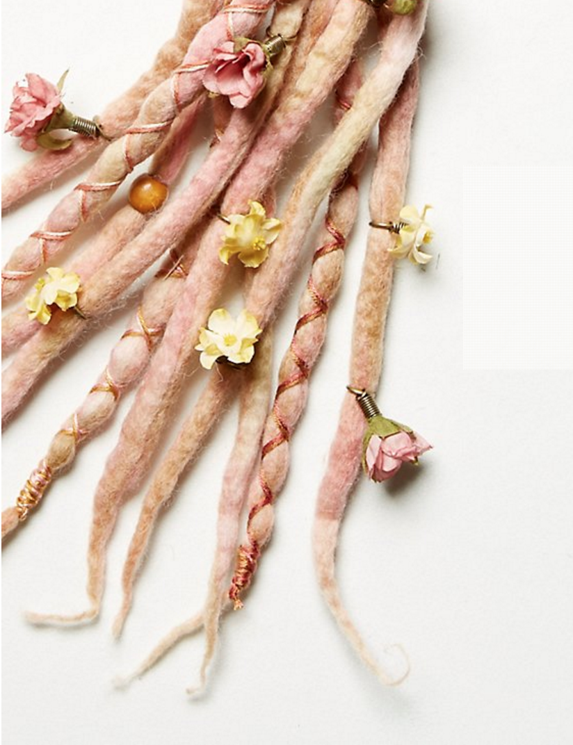 Free People Pink Dreadlocks
