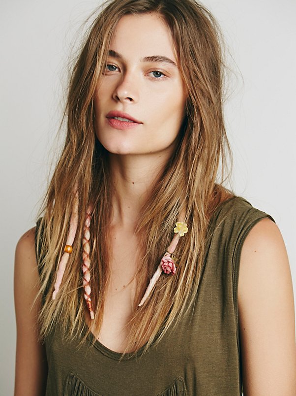 Free People Pink Dreadlocks