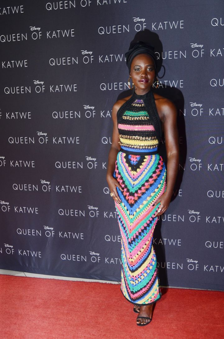 LUPITA NYONG’O AT QUEEN OF KATWE PREMIERE IN SOUTH AFRICA