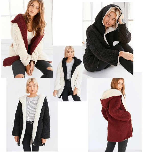 Ecote Cozy Reversible Coat