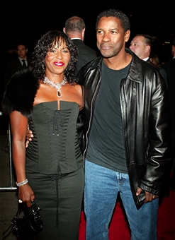 Denzel and Pauletta Washington