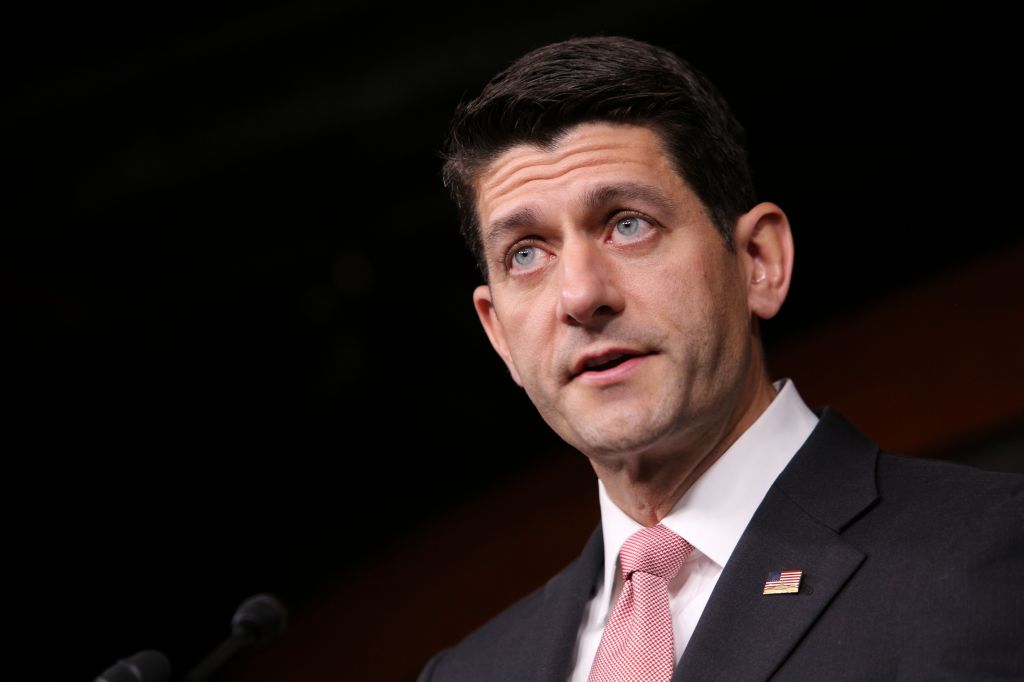 WASHINGTON, DC - JUNE 23: U.S. Speaker of the House Paul Ryan (
