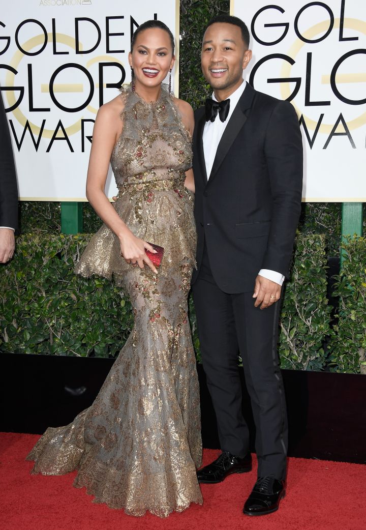 CHRISSY TEIGEN AND JOHN LEGEND