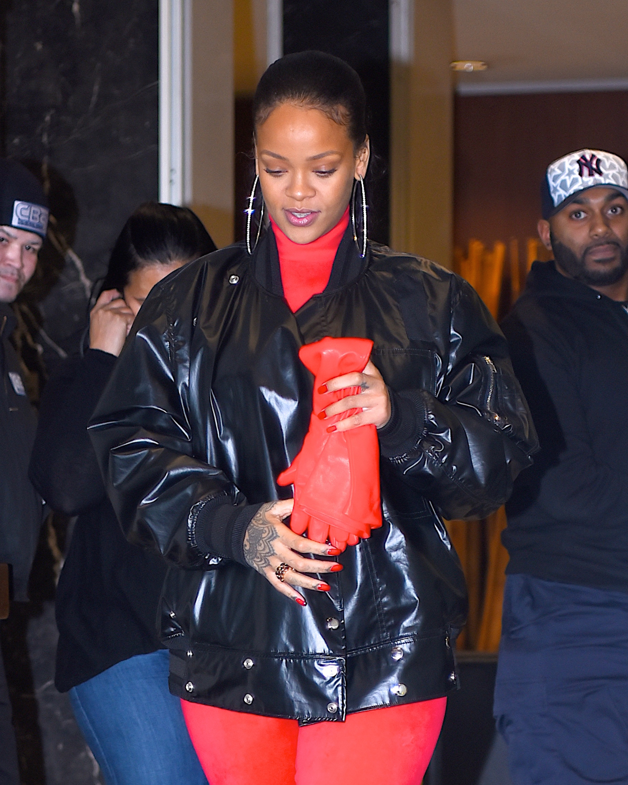 Celebrity Sightings in New York City - January 22, 2016