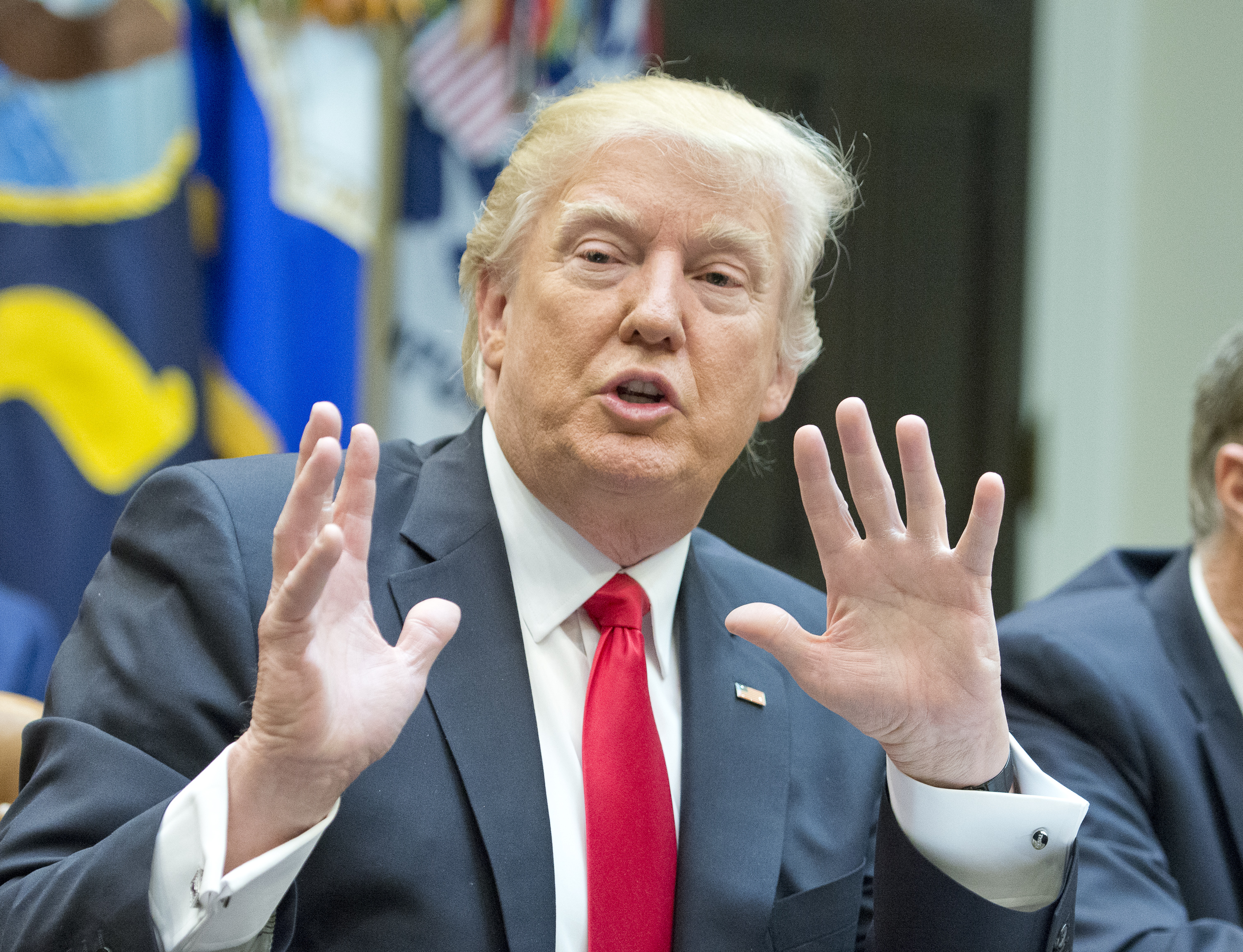 President Trump Holds A Listening Session With GOP Members