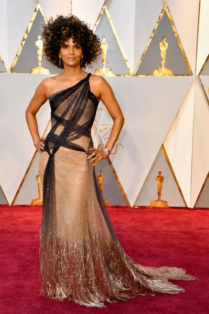 Halle Berry in Versace
