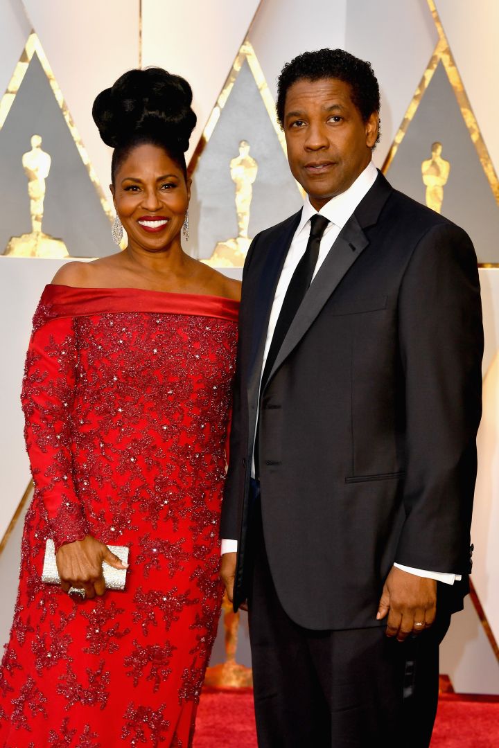 Denzel and Pauletta Washington