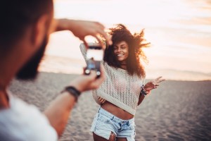 Take a picture of me honey