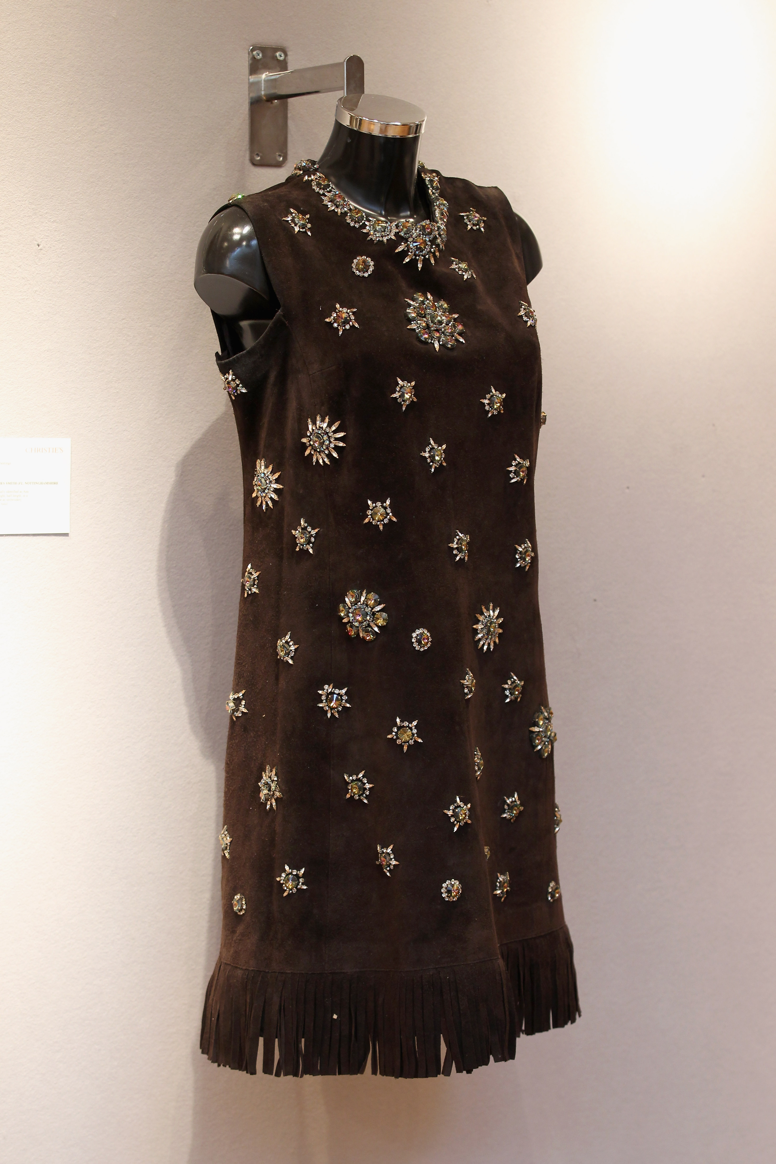 Christie's Displays 20th Century Couture Dresses And Historical Costumes Ahead Of Their Fashion Auction