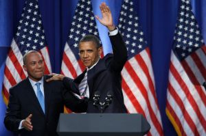 President Barack Obama Fundraising In Boston
