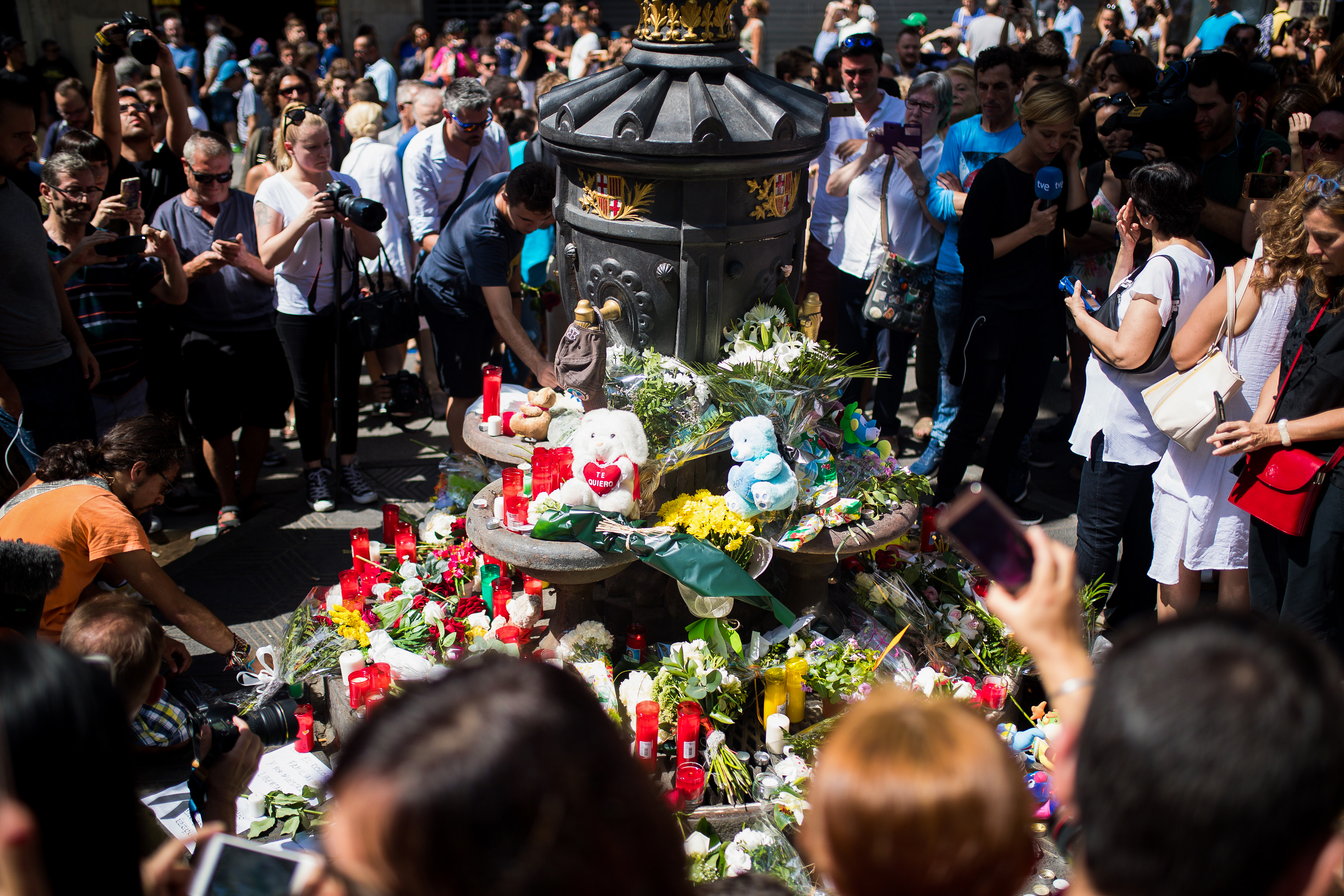 Aftermath Of The Barcelona Terror Attack