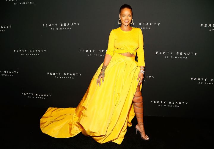 RIHANNA AT FENTY LAUNCH IN NEW YORK, 2017