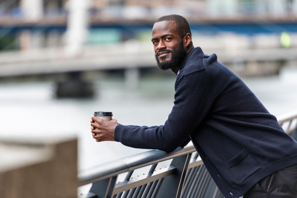 African young adult man