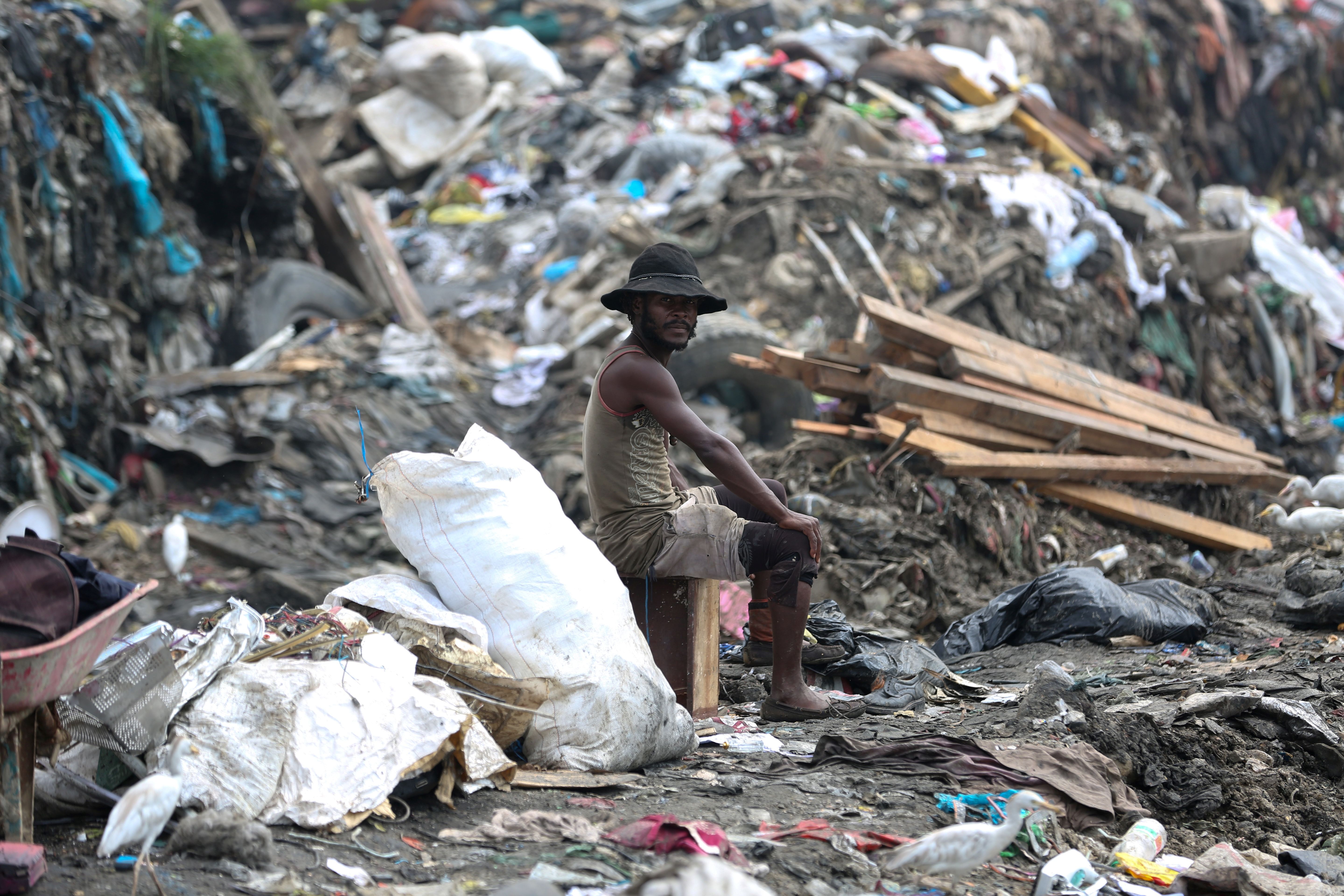 GABON-ENVIRONMENT-LANDFILL-WASTE