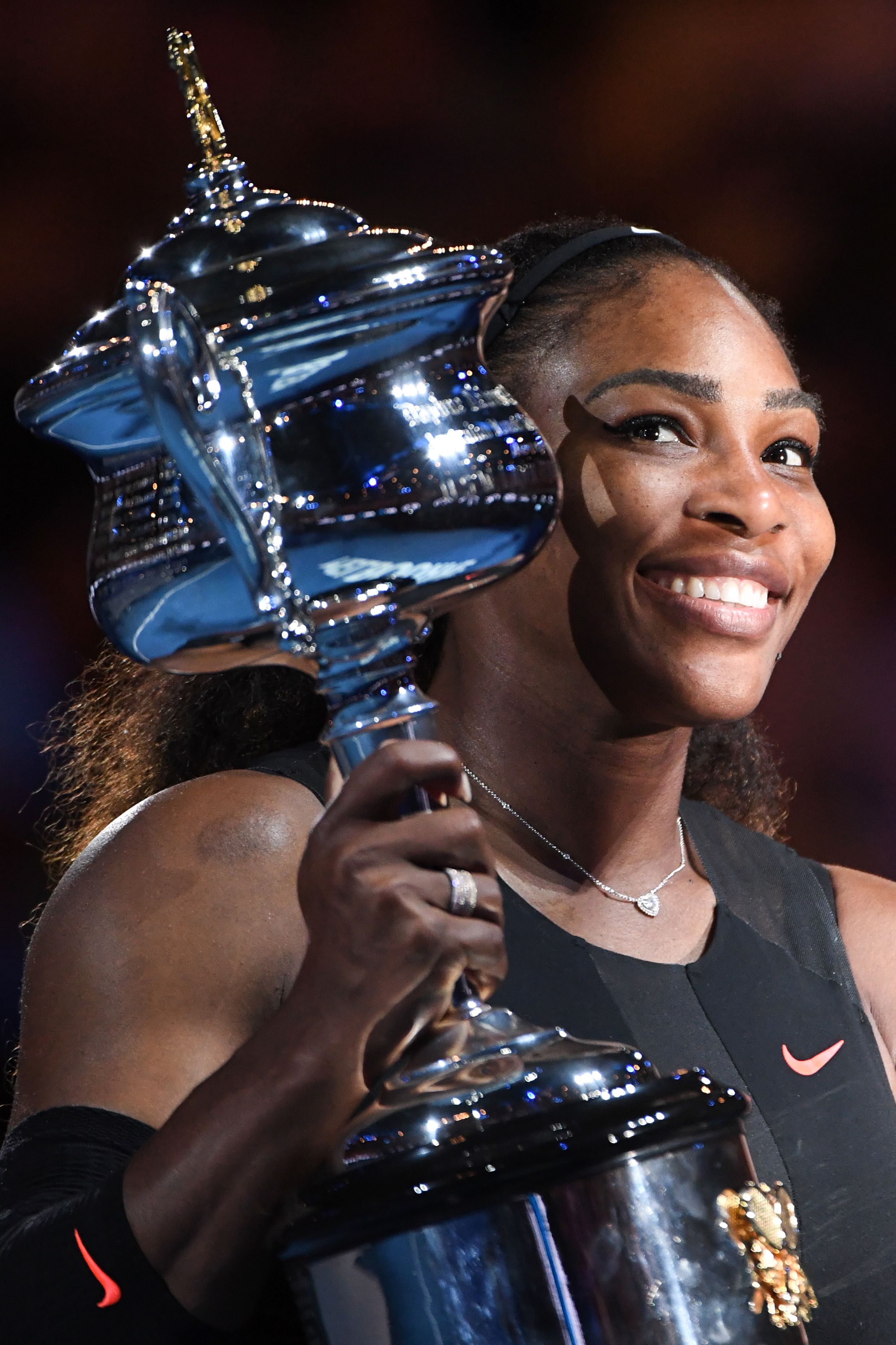 TENNIS-AUS-OPEN-PODIUM