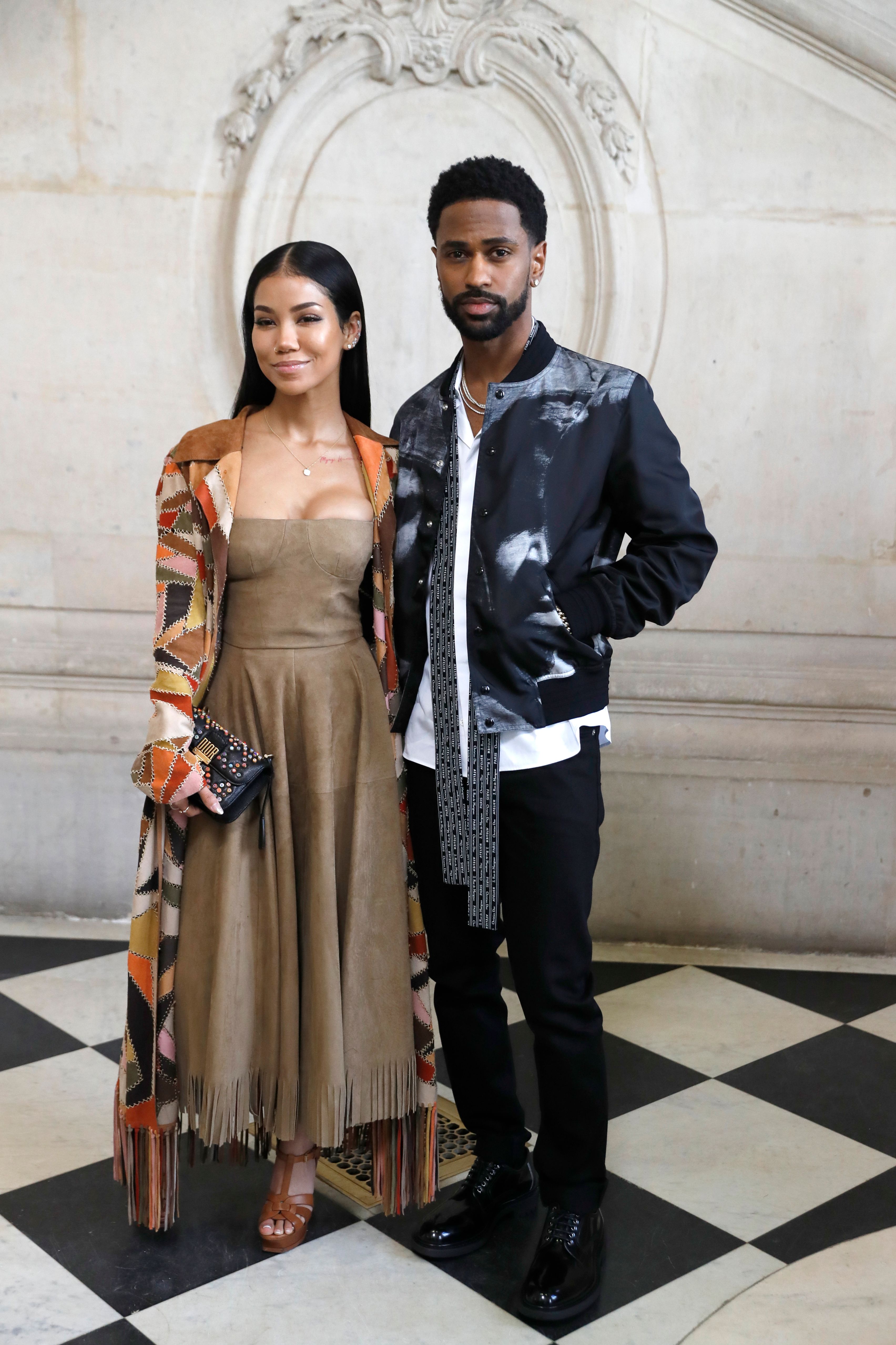 JHENE AIKO (L) AND BIG SEAN (R)