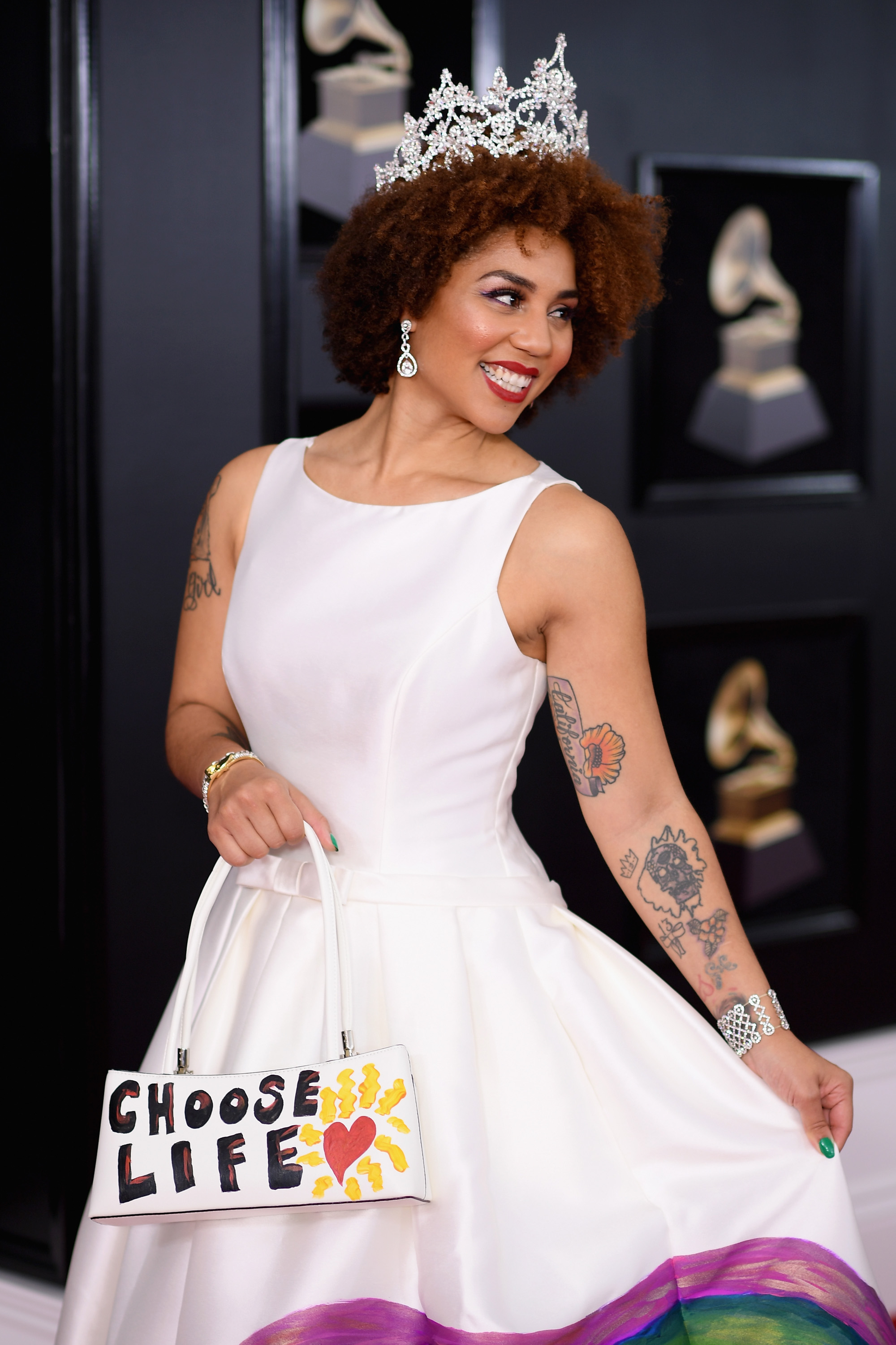 60th Annual GRAMMY Awards - Red Carpet