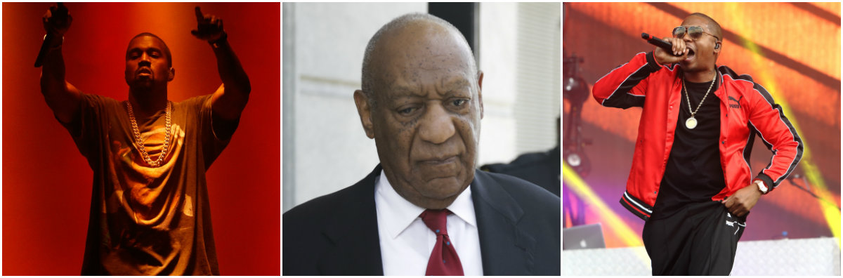 Kanye West, Bill Cosby, Nas