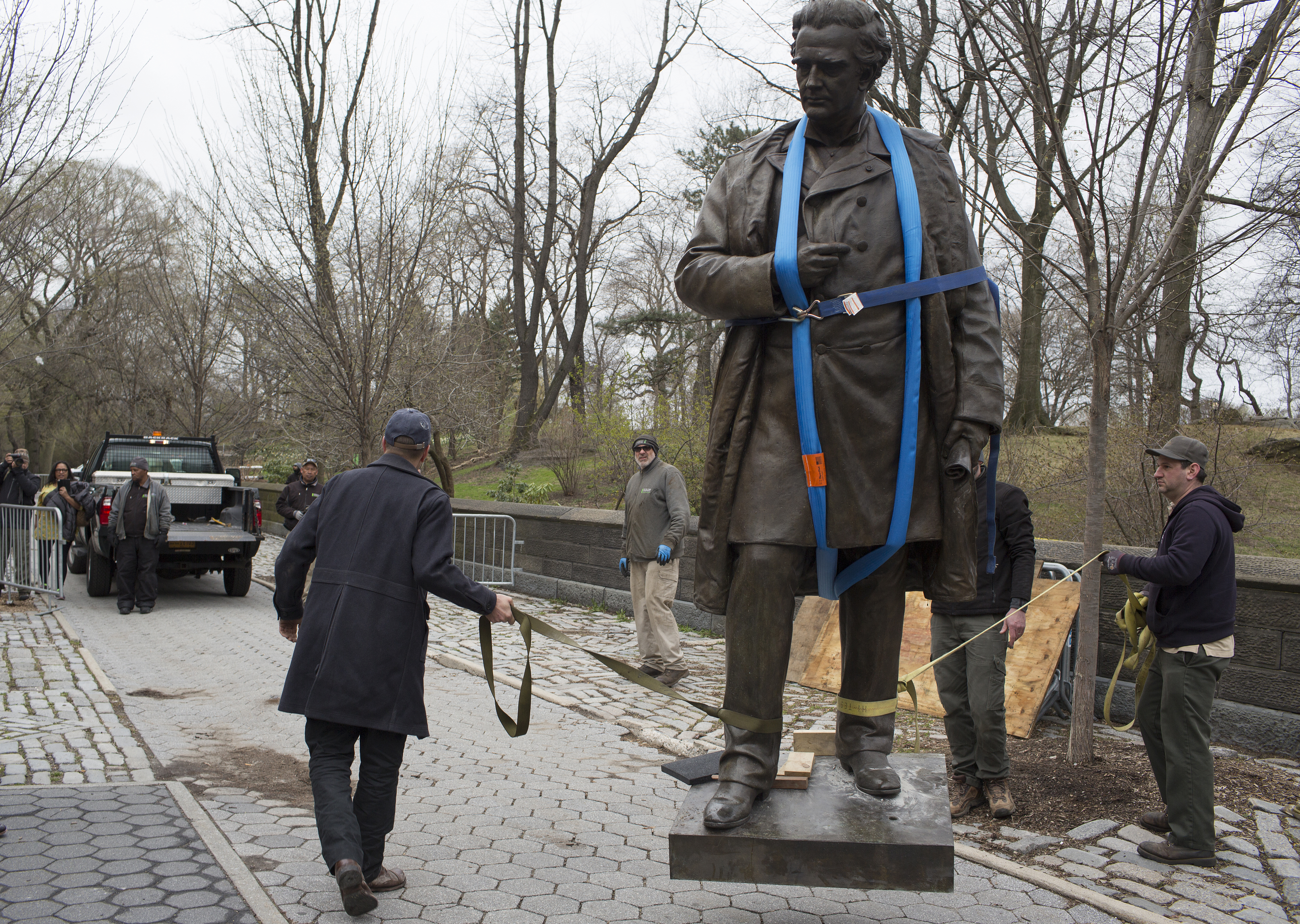 J. Marion Sims statue removed in New York City,