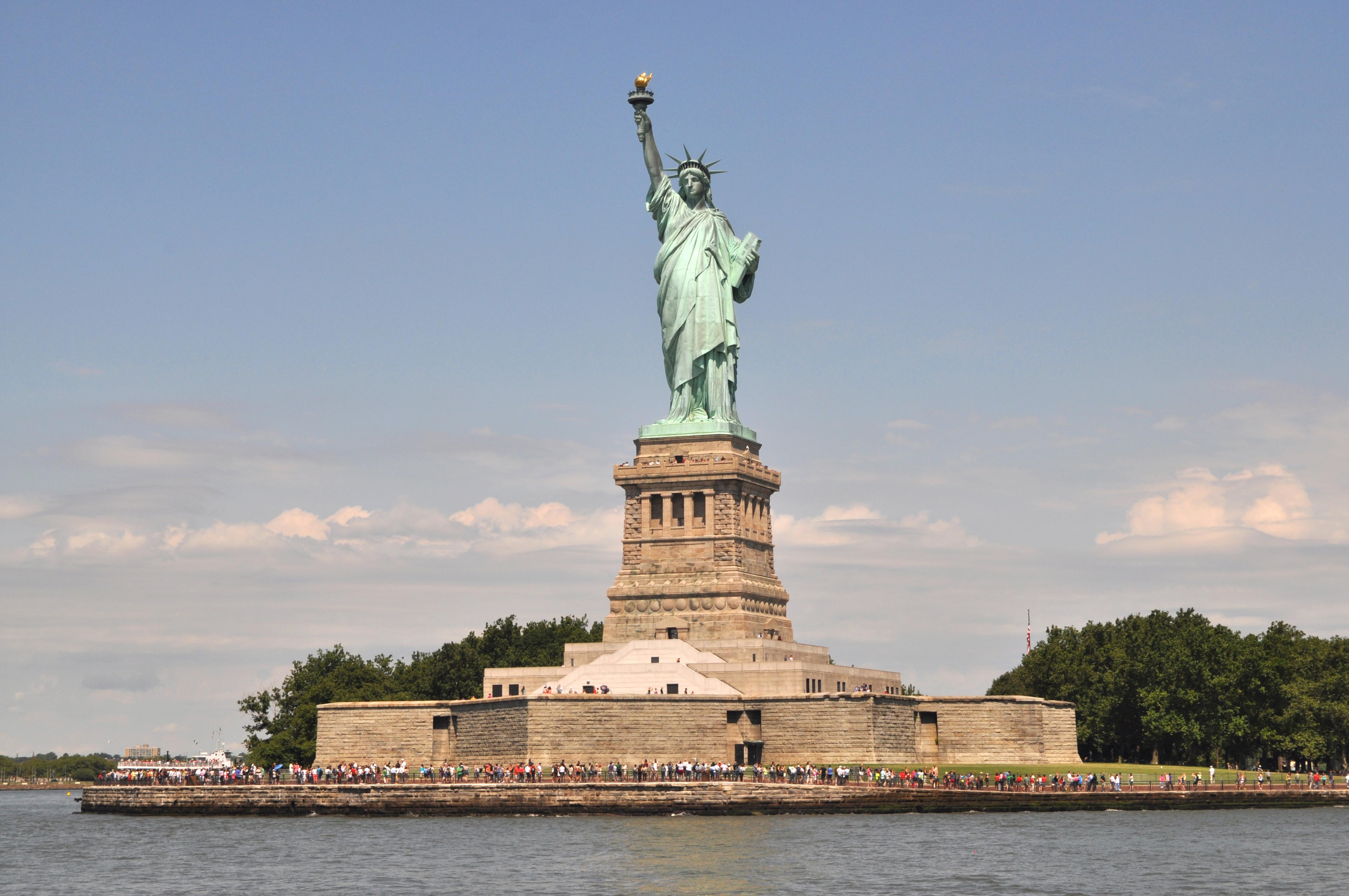 Statue of Liberty, Liberty Island, Manhattan, New York City, New York, USA