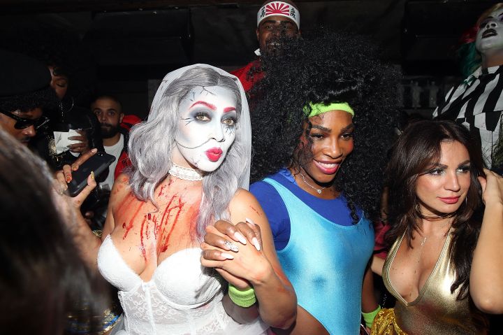 Lala Anthony and Serena Williams