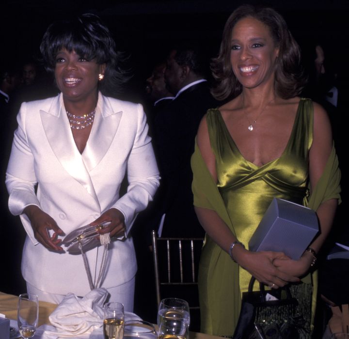 Oprah Winfrey and Gayle King