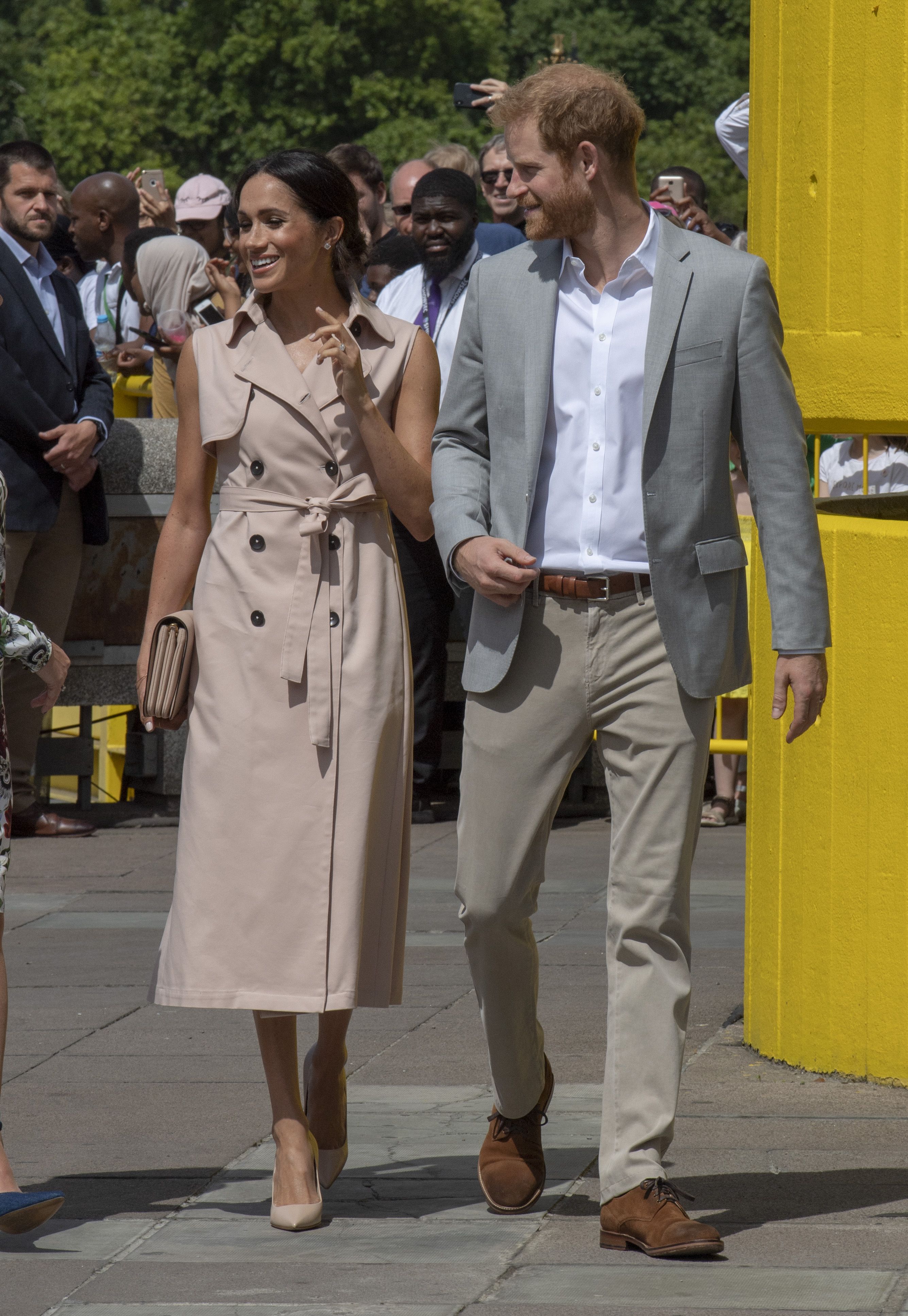 The Duke &amp; Duchess of Sussex Visit The Nelson Mandela Centenary Exhibition
