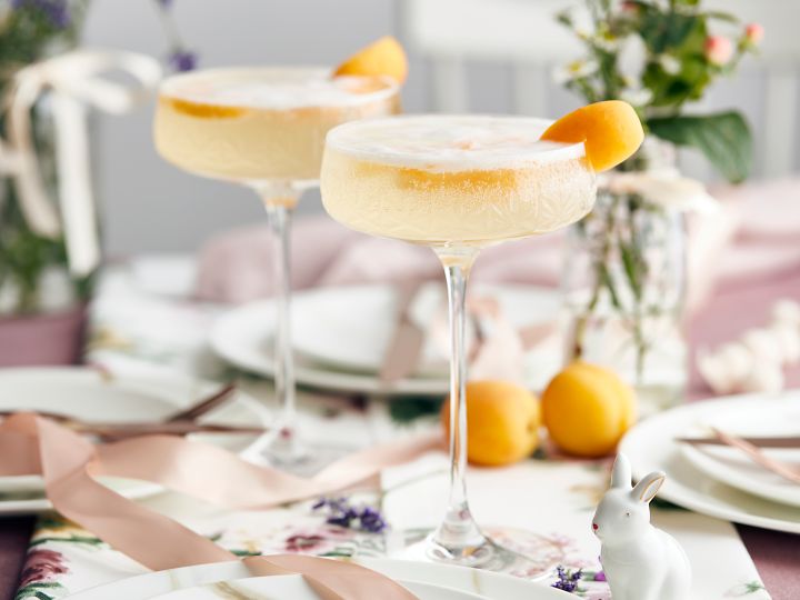 Grand Marnier Raspberry Peach Cosmo