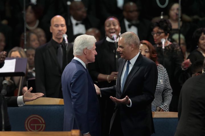 Soul Music Icon Aretha Franklin Honored During Her Funeral By Musicians And Dignitaries