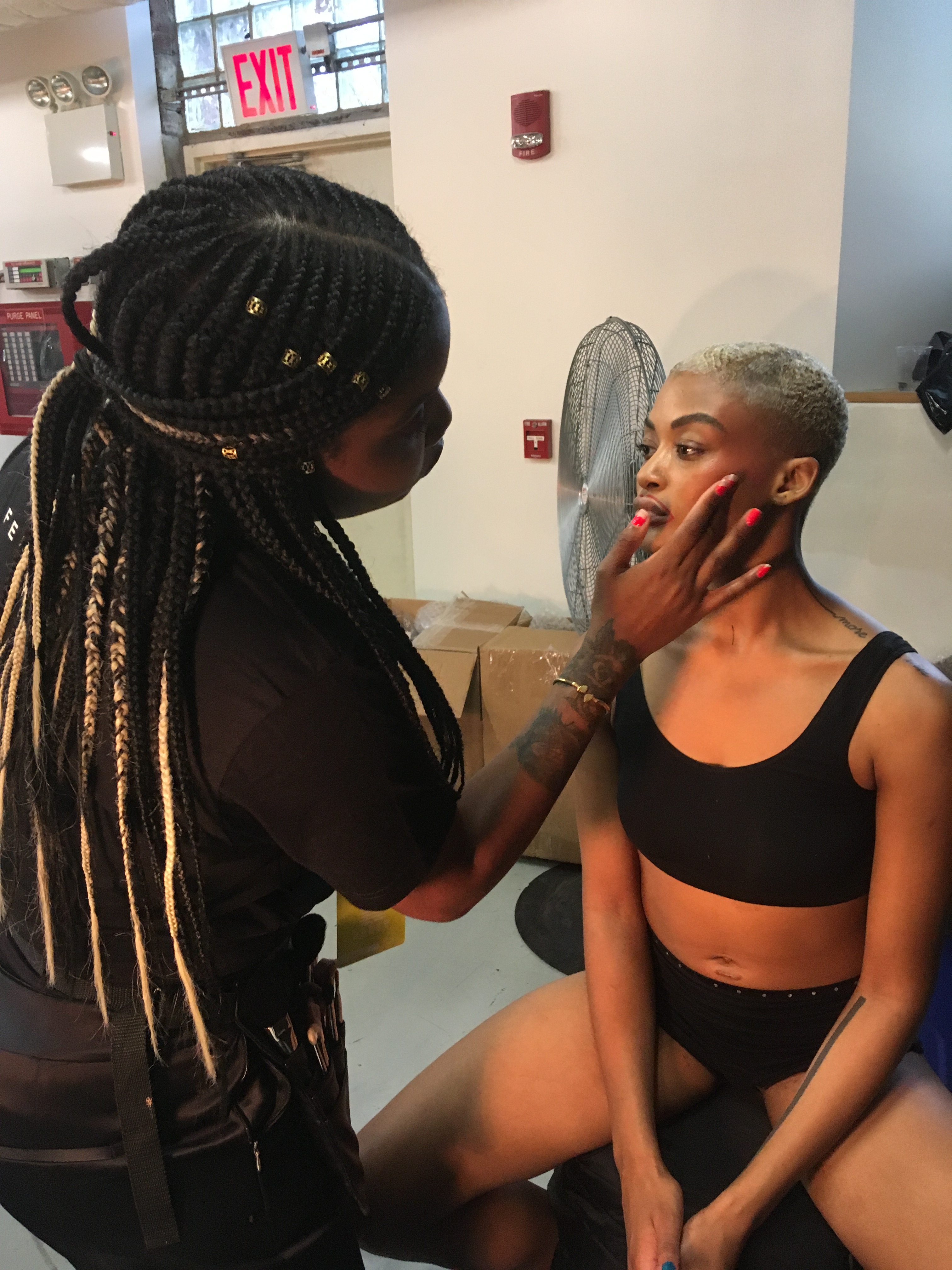 Savage x Fenty Backstage