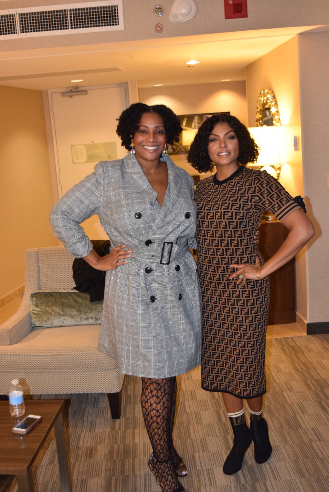 Danielle James and Taraji P. Henson